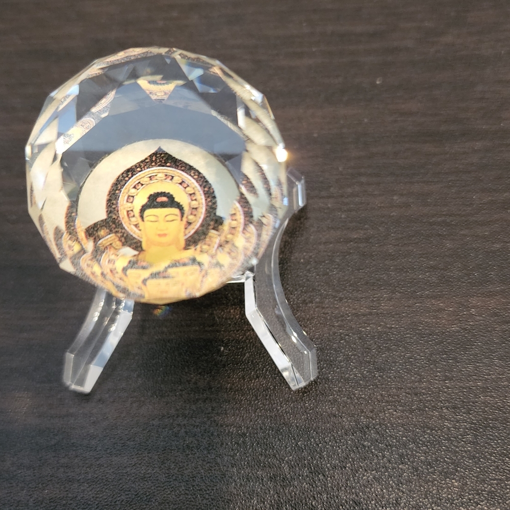 Chrystal Buddha - Picture 3 of 5